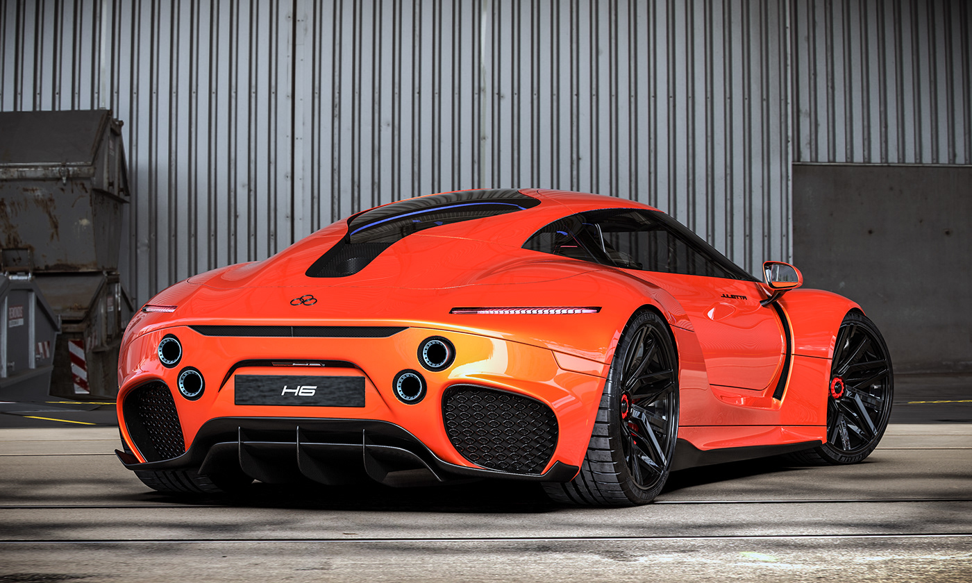 automobile，cgi，concept，Ferrari，Super run，