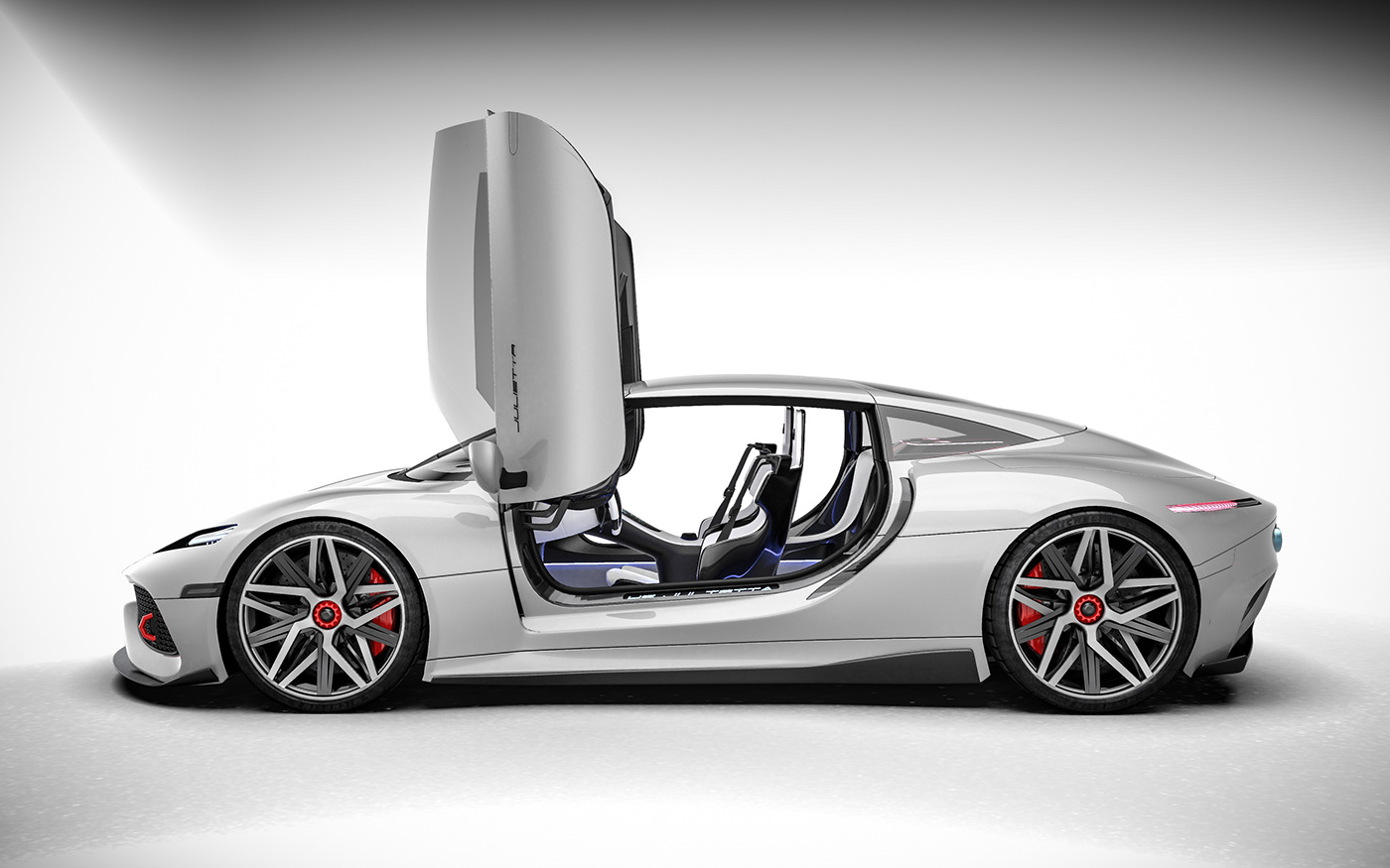 automobile，cgi，concept，Ferrari，Super run，