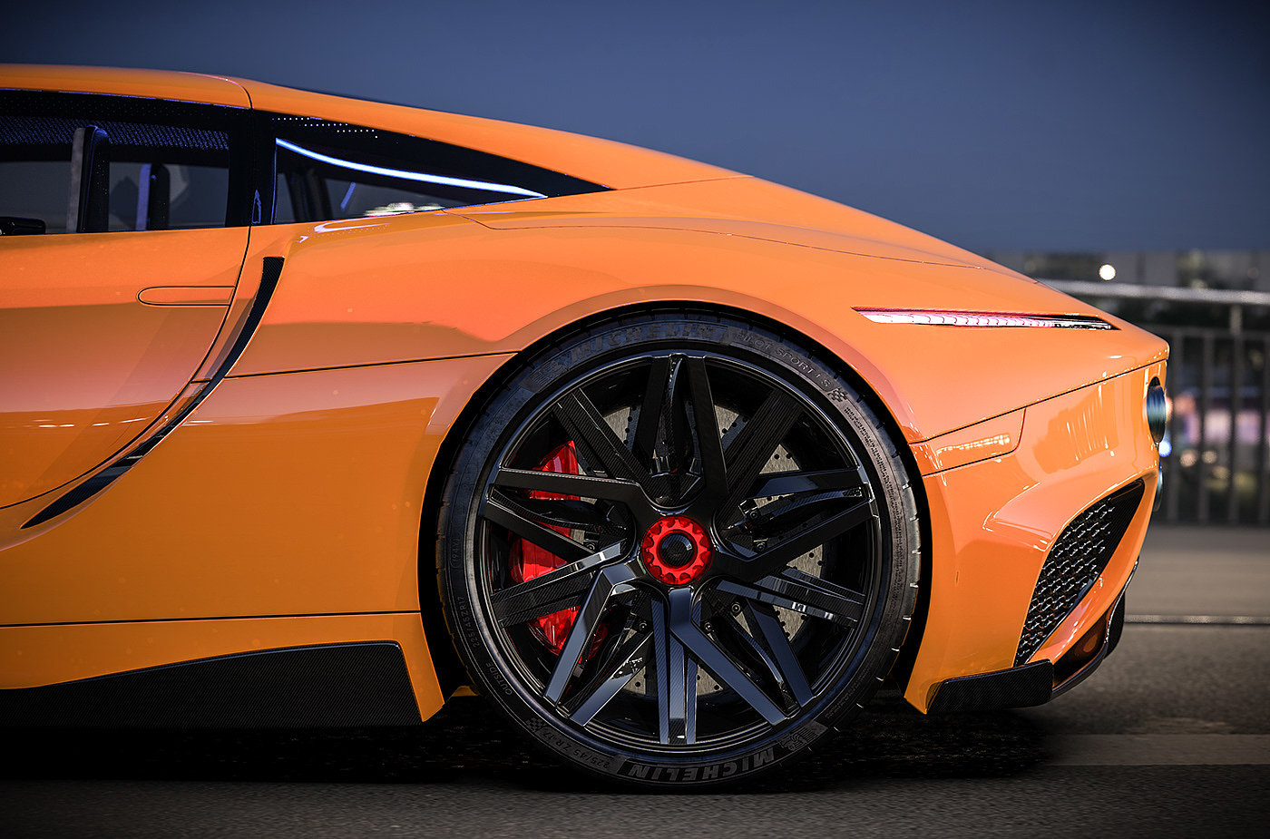 automobile，cgi，concept，Ferrari，Super run，
