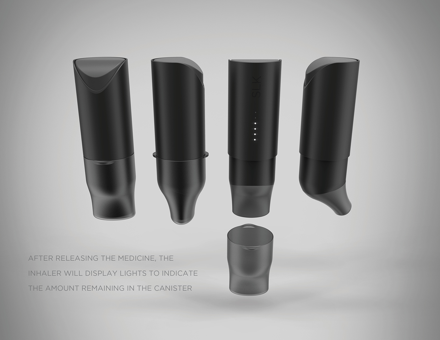 Oxygen respirator，Slk inhaler，Portable，personality，Ergonomics，