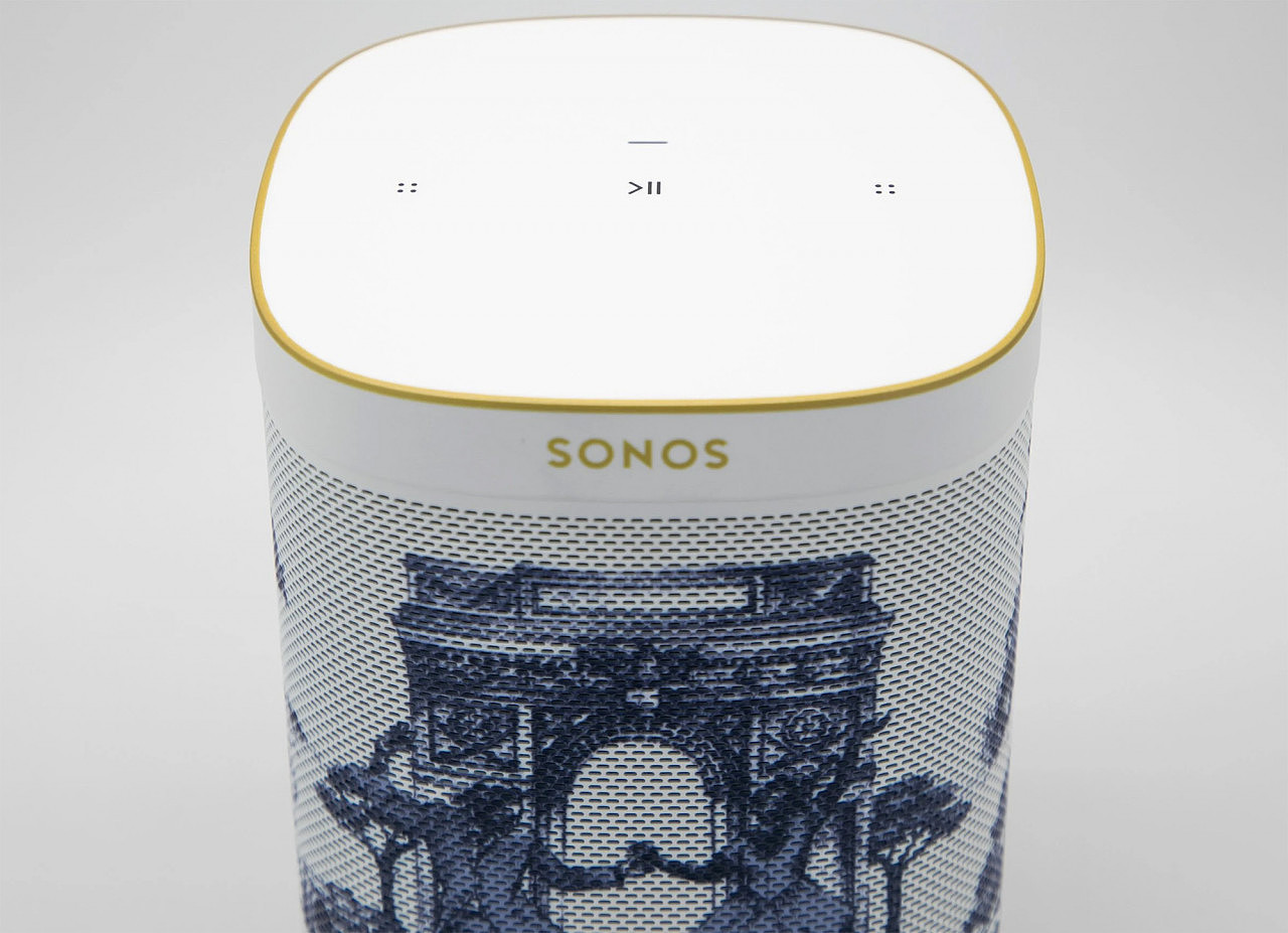 sonos，扬声器，限量版，Harlem Toile，