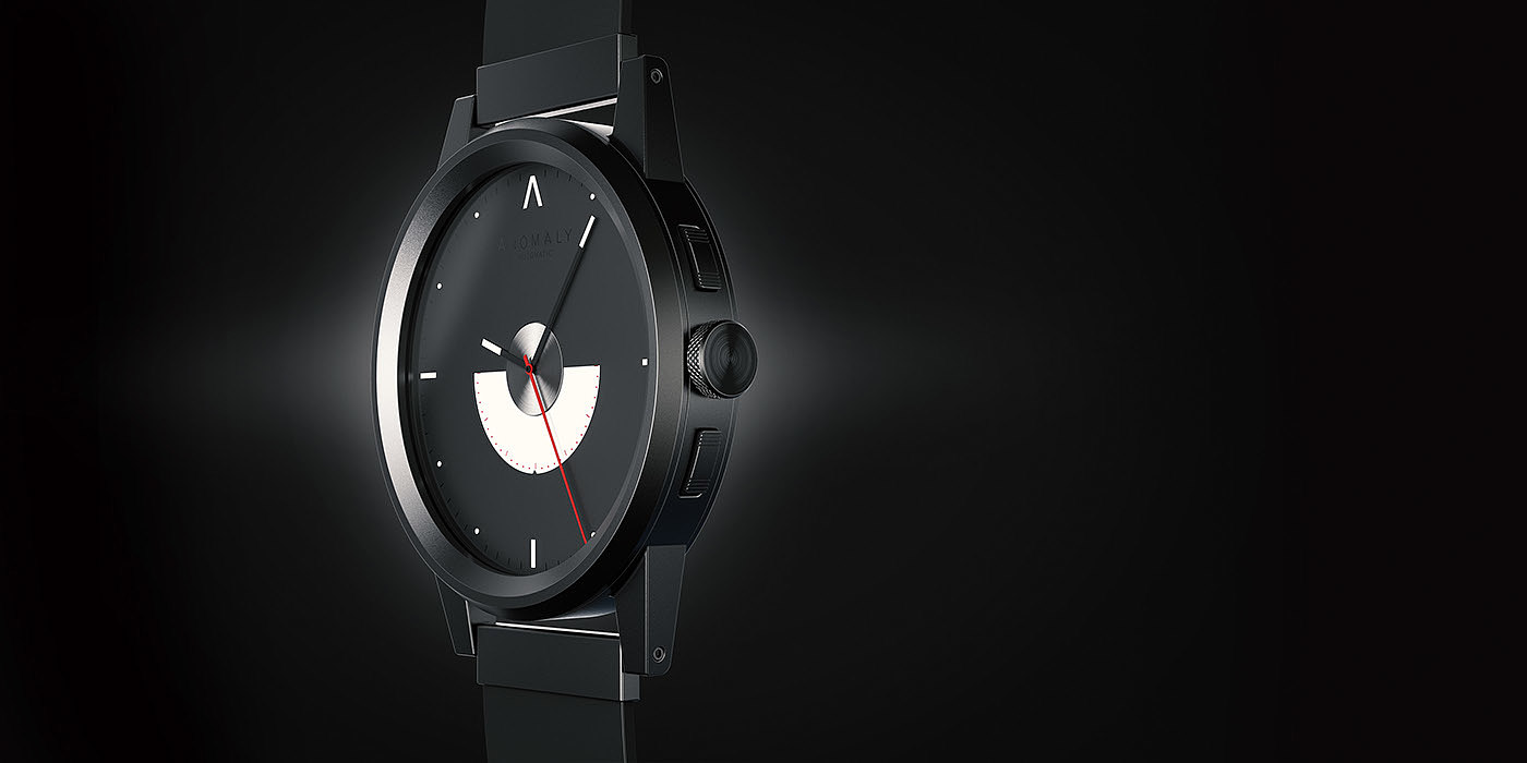 Watch design，time confetti，Black Watch，anomaly，