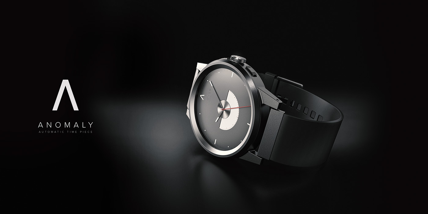 Watch design，time confetti，Black Watch，anomaly，