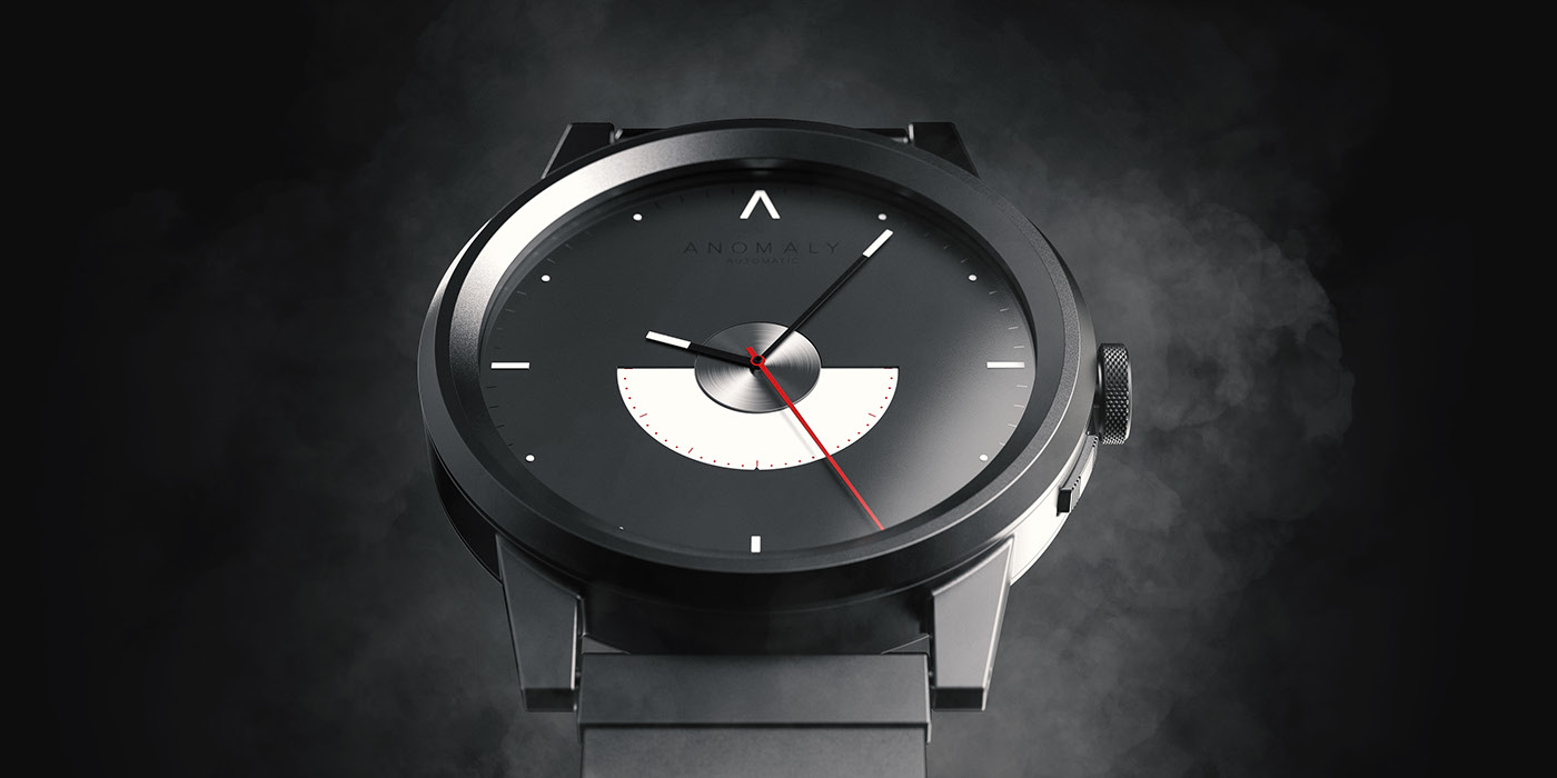Watch design，time confetti，Black Watch，anomaly，