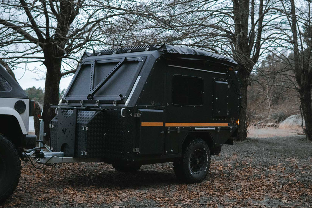 Mini Caravan，Crawler TRC 428，Off road Trailer，Campervan，