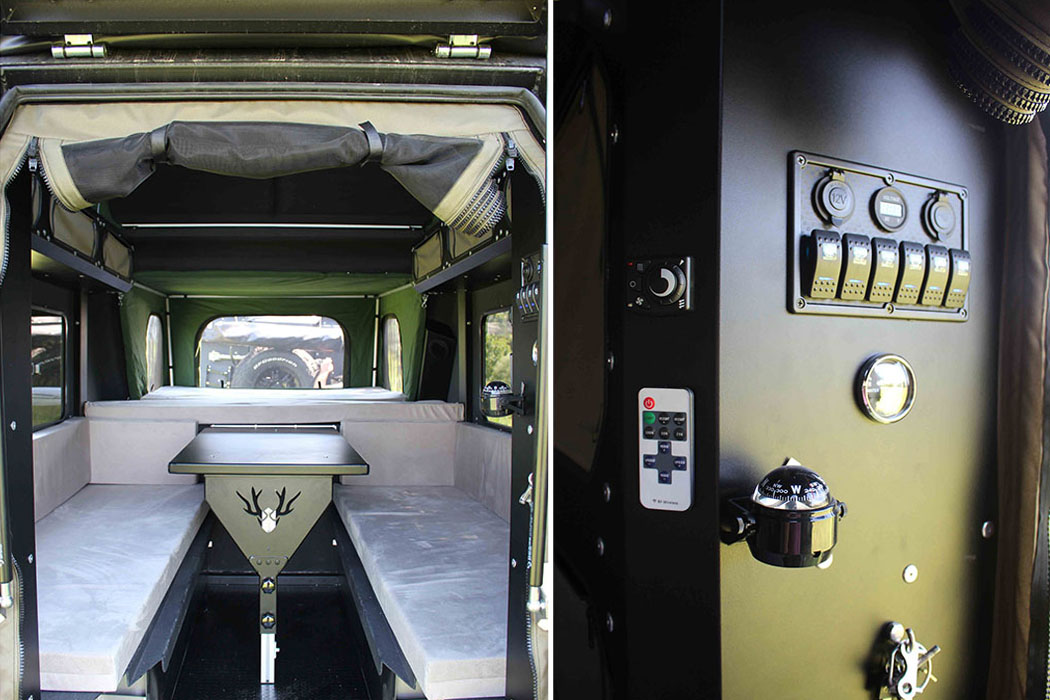 Mini Caravan，Crawler TRC 428，Off road Trailer，Campervan，