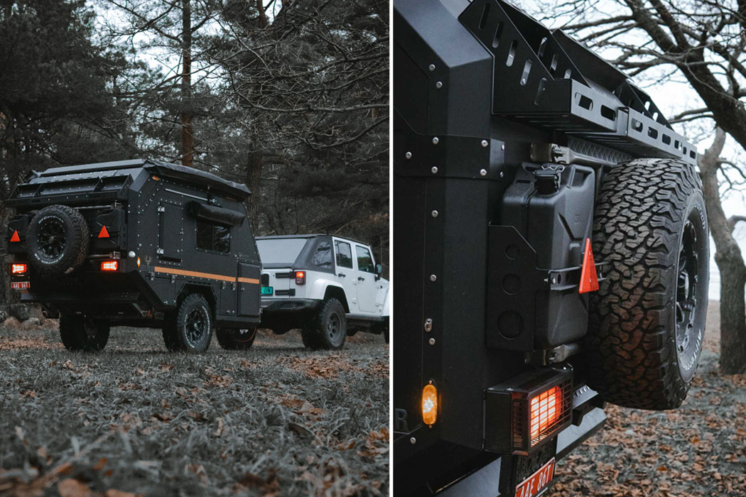 Mini Caravan，Crawler TRC 428，Off road Trailer，Campervan，