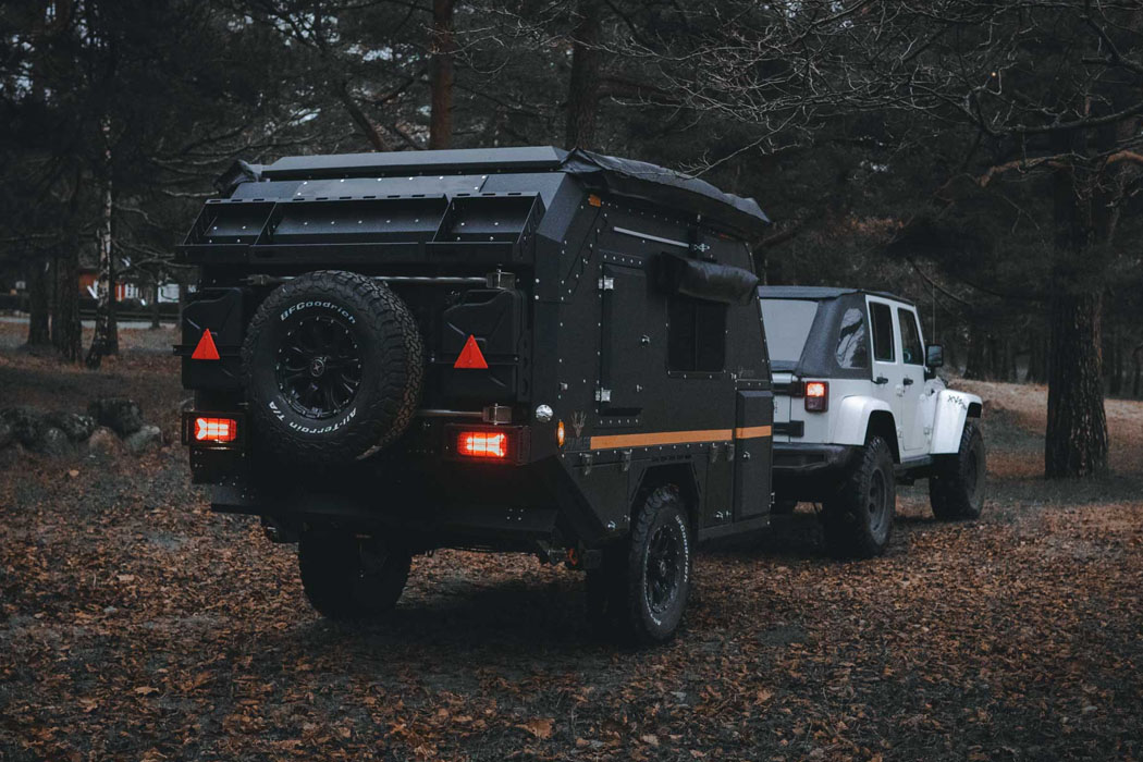 Mini Caravan，Crawler TRC 428，Off road Trailer，Campervan，