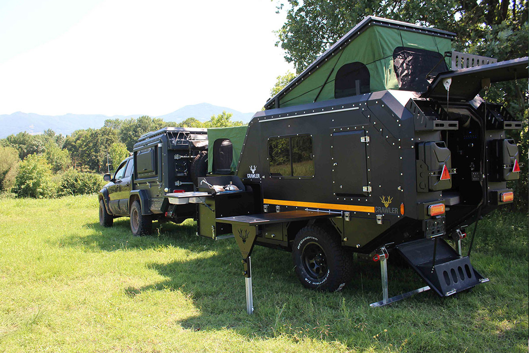 Mini Caravan，Crawler TRC 428，Off road Trailer，Campervan，