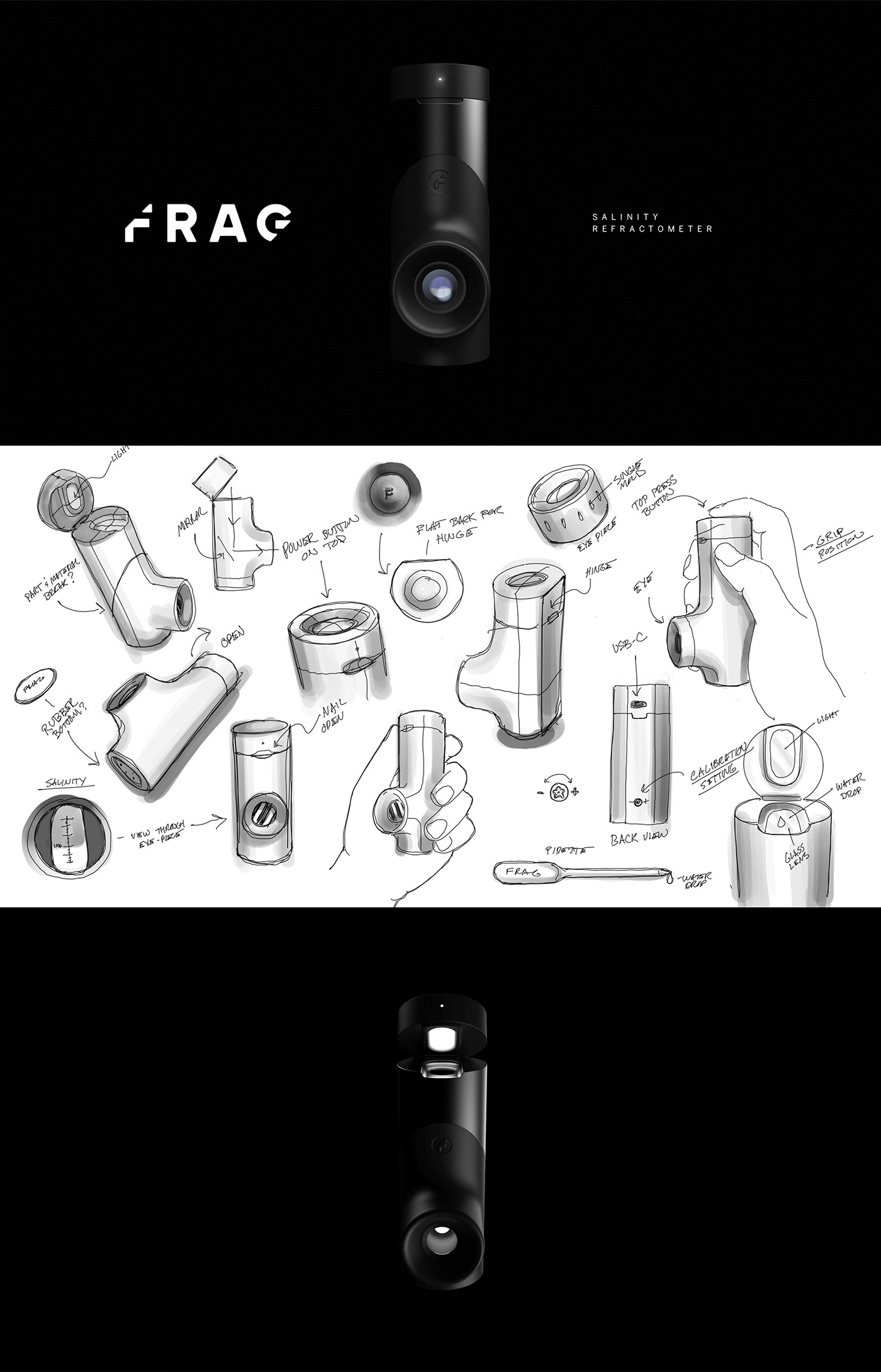 Coral reef，hold，instrument，