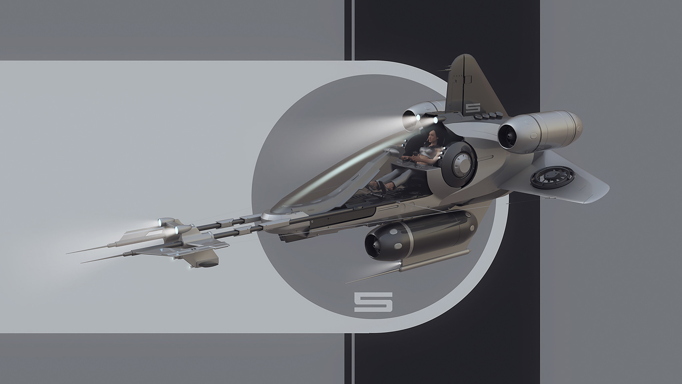 kitbashing，aircraft，concept，