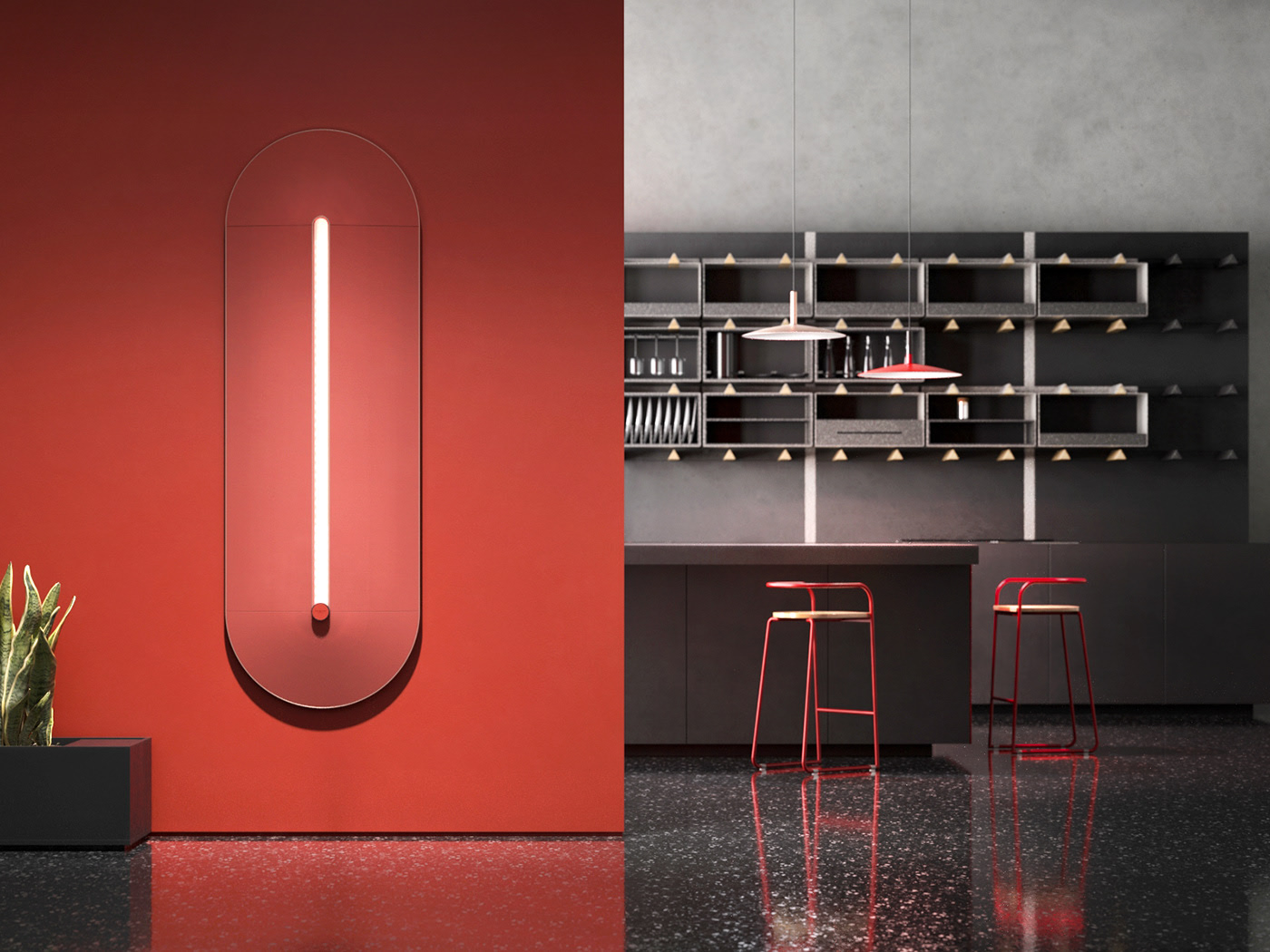 heating，modularization，Moisture，mirror，