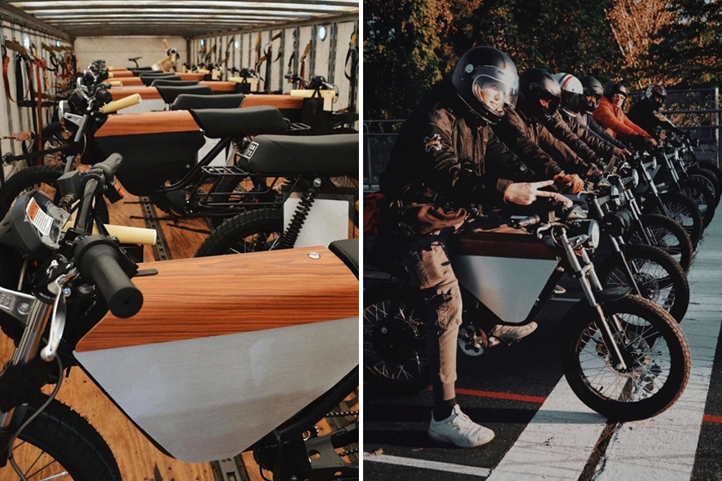 motorcycle，Electric，light，Retro，