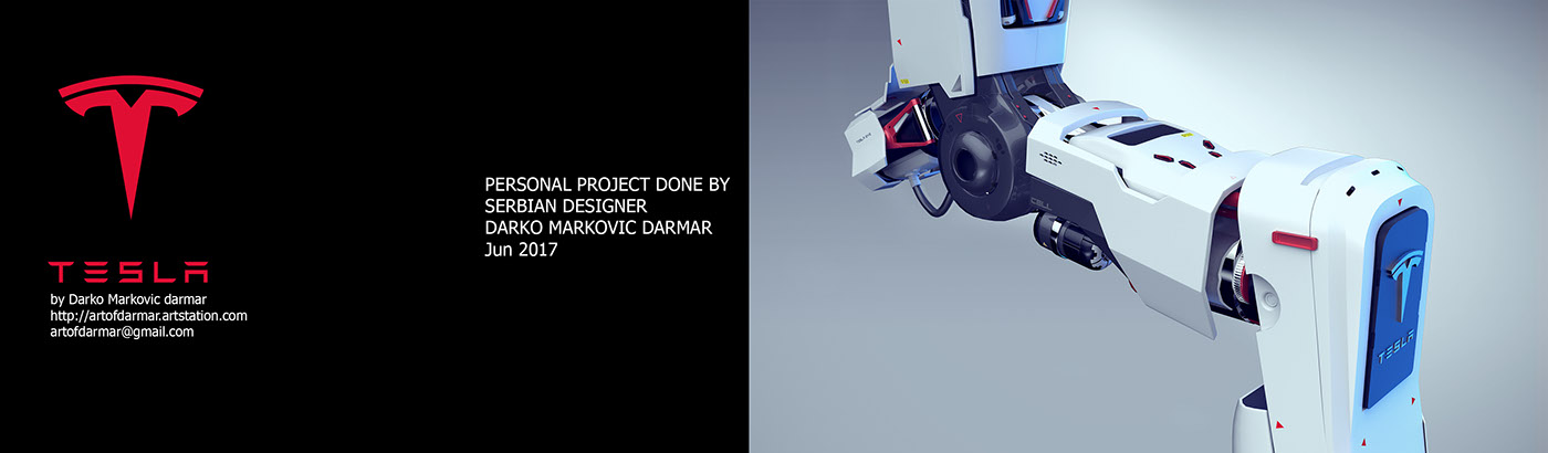 Tesla，UAV charging pile，UAV charging，conceptual design，