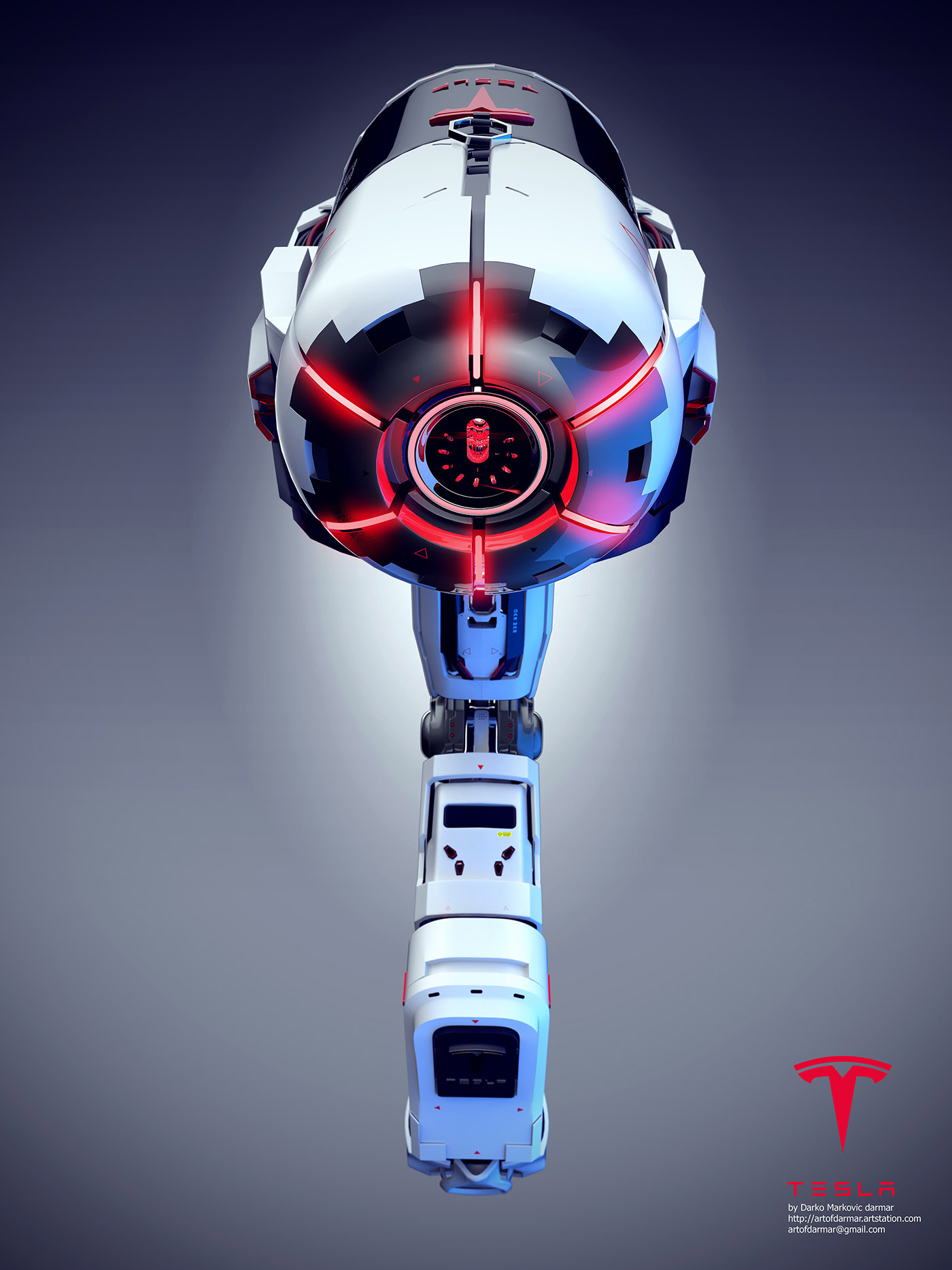 Tesla，UAV charging pile，UAV charging，conceptual design，