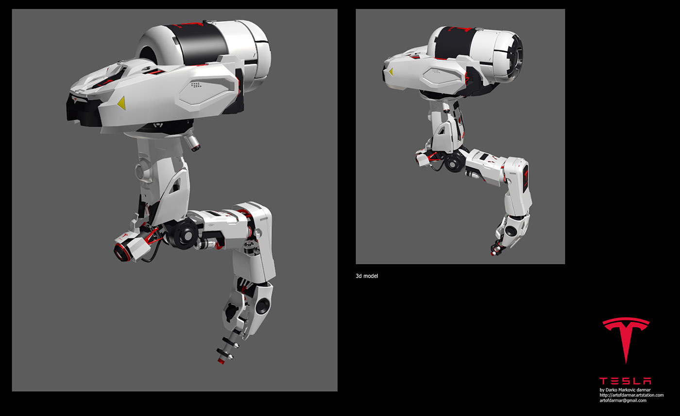 Tesla，UAV charging pile，UAV charging，conceptual design，