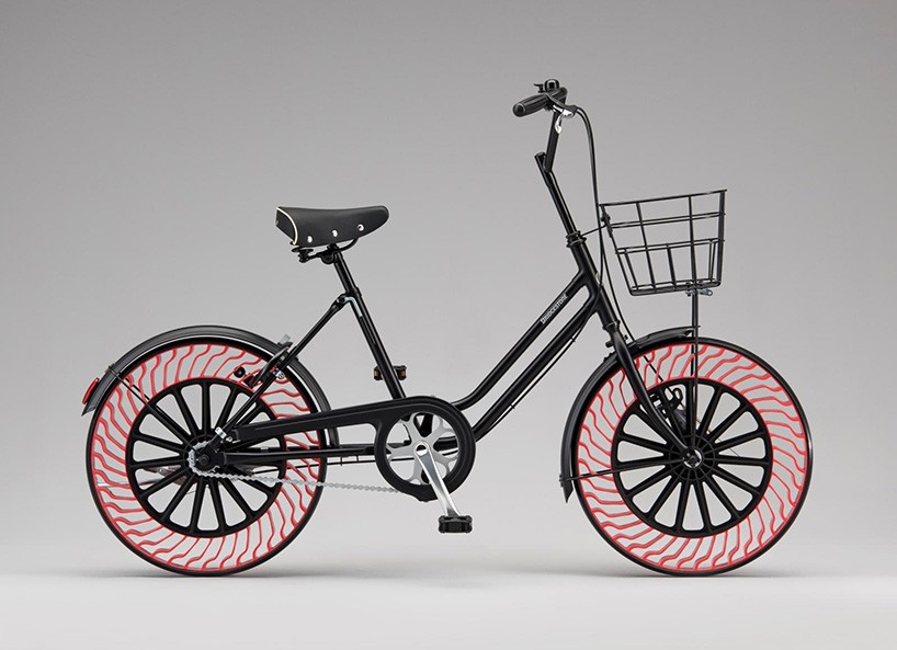 Bicycle，tyre，air-free，conceptual design，Cheer up，