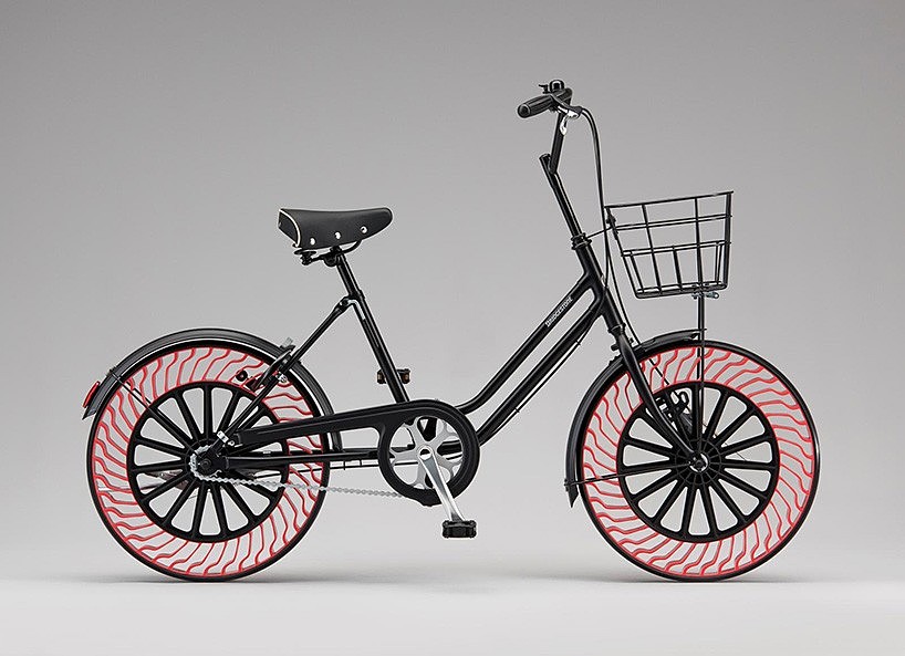 Bicycle，tyre，air-free，conceptual design，Cheer up，