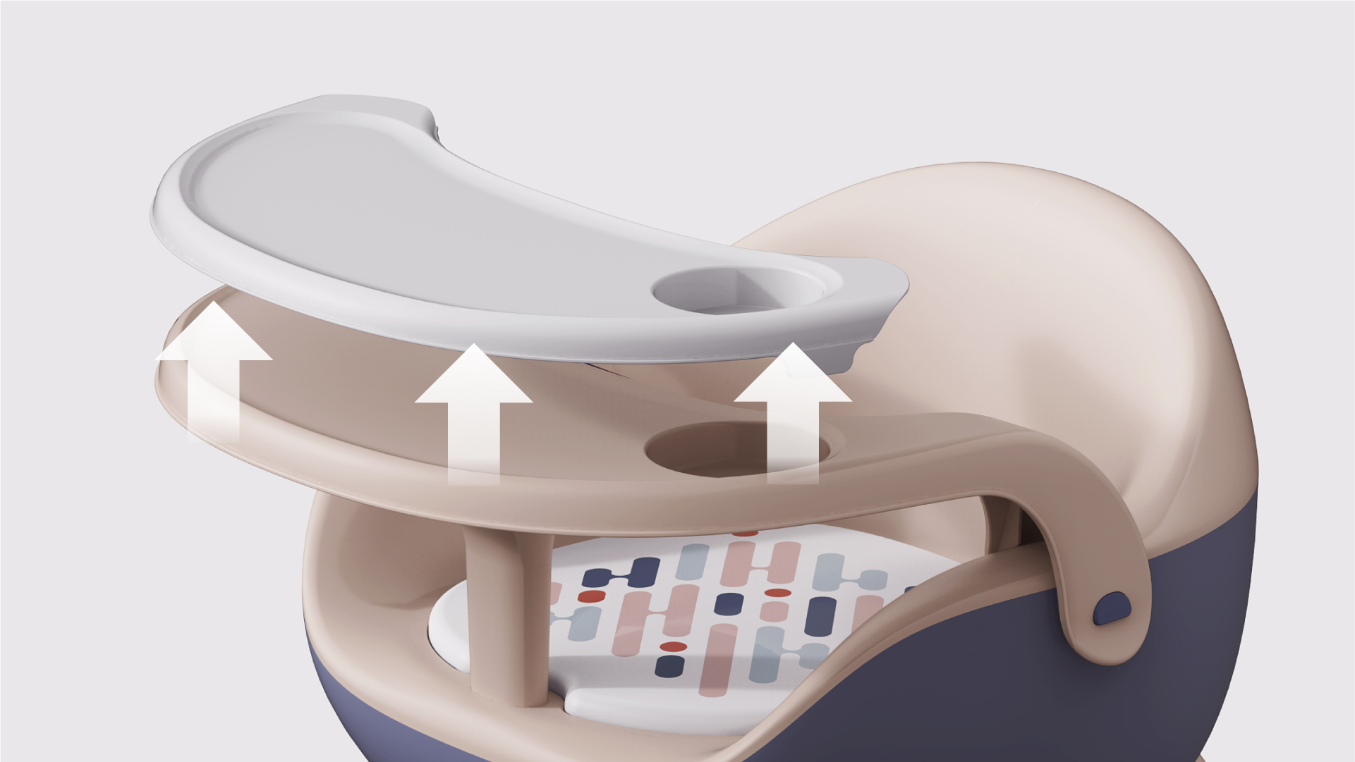 industrial design，Mingrui design，Child mother and baby，High chair ，