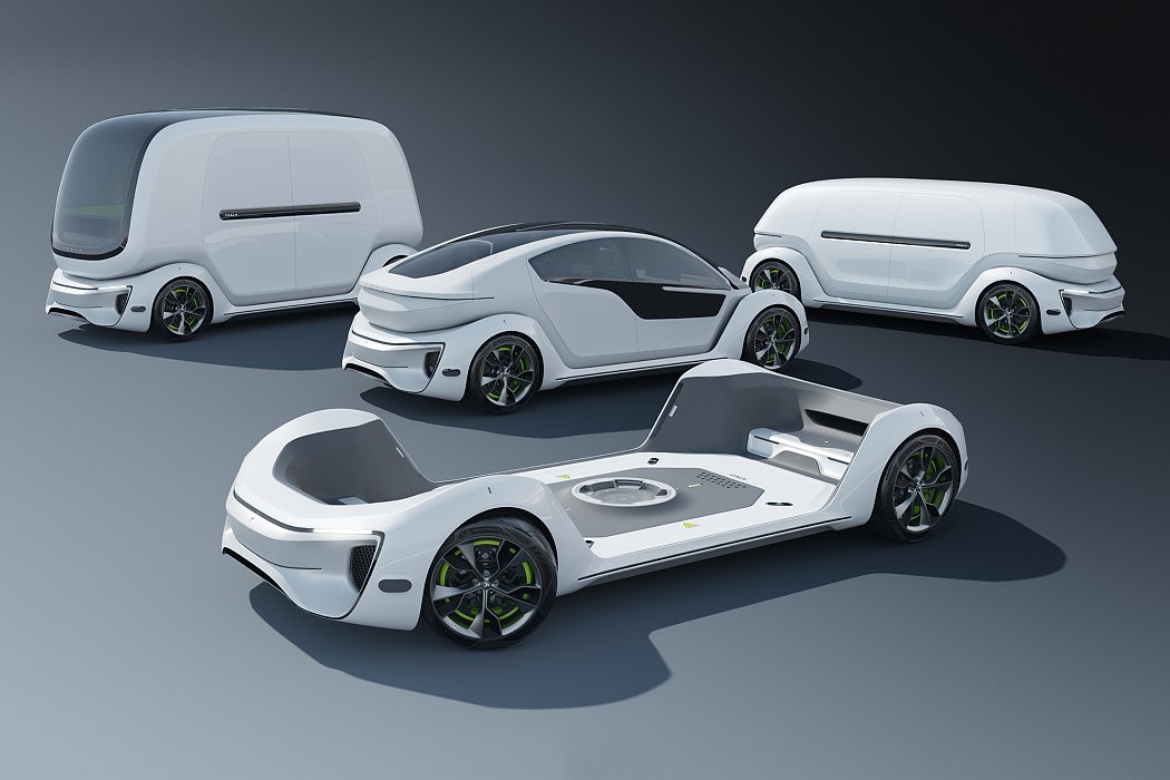 automobile，Tesla，Cool，
