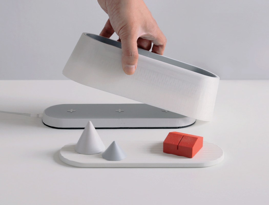 pencil-box，Charging base，Bracket，Business card holder，