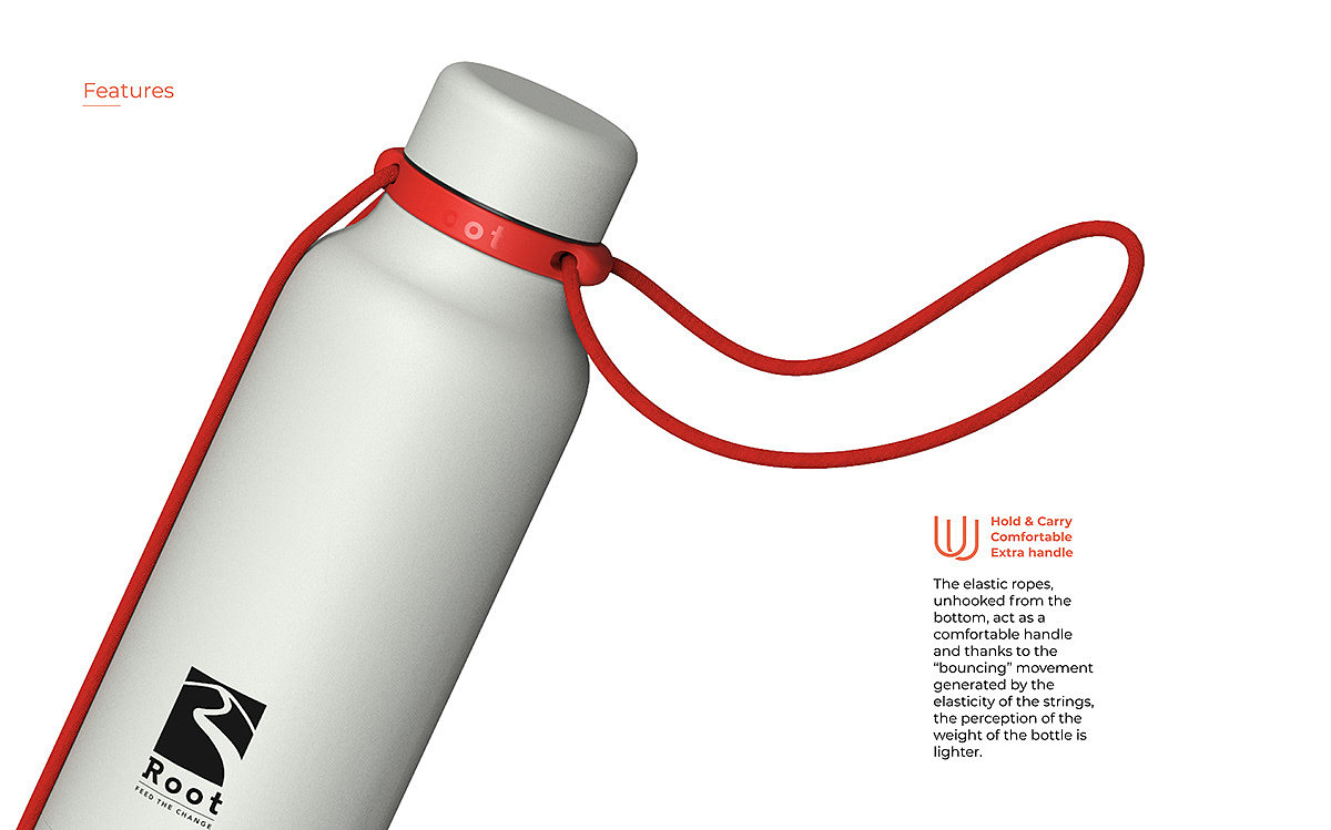 Water bottle，planet，practical，ROOT，