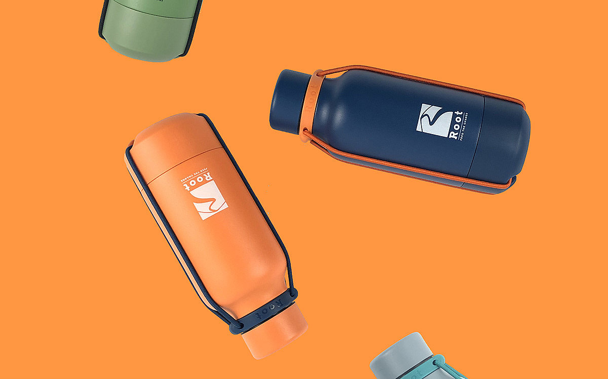 Water bottle，planet，practical，ROOT，