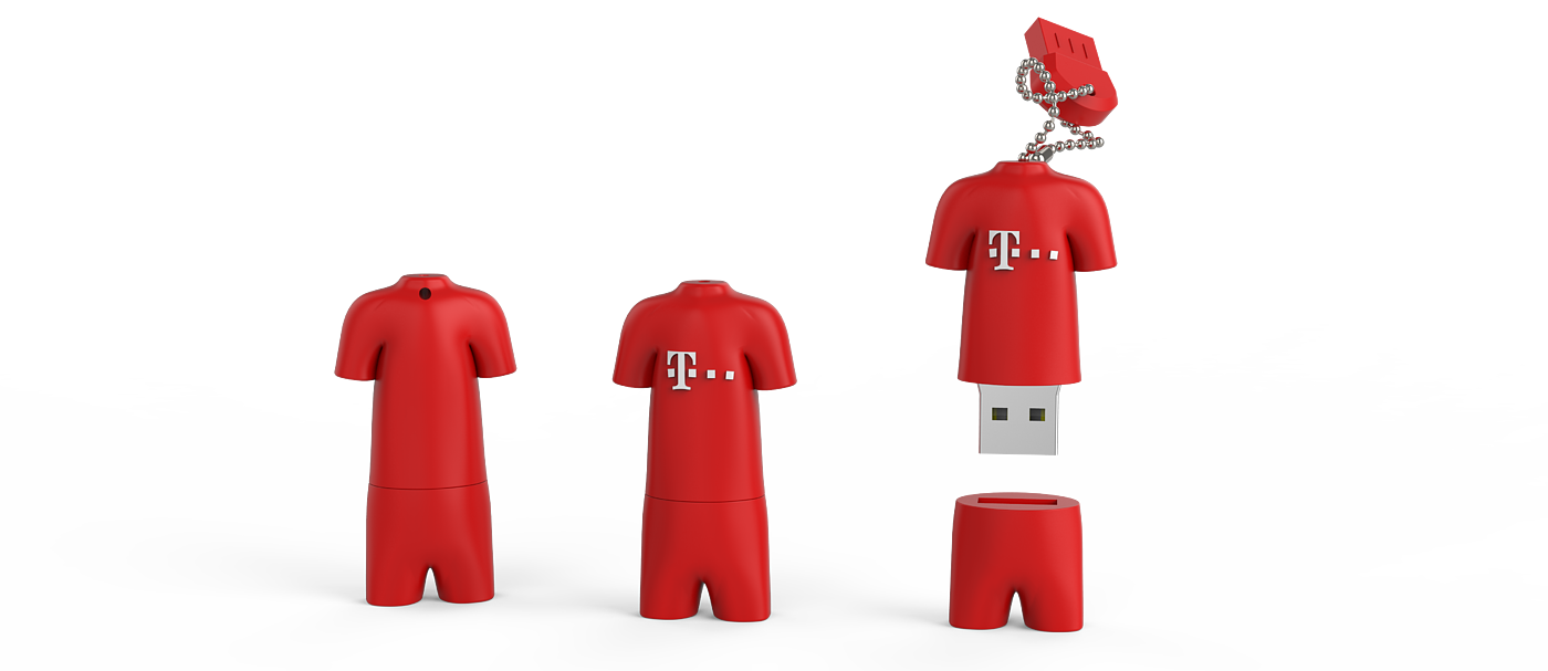 Bayern，USB drive，gift，Promotional products，gules，Design，