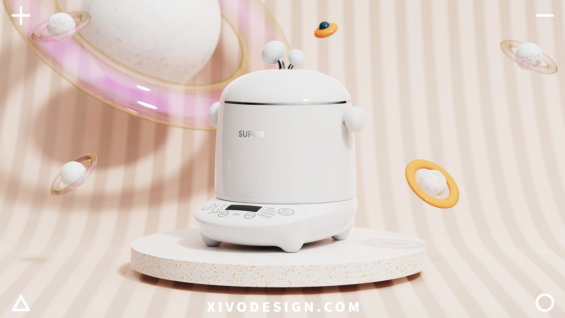 household electrical appliances，small home appliances，kitchen，SUPOR，Good simple geometry，be younger，an electric appliance，Home，