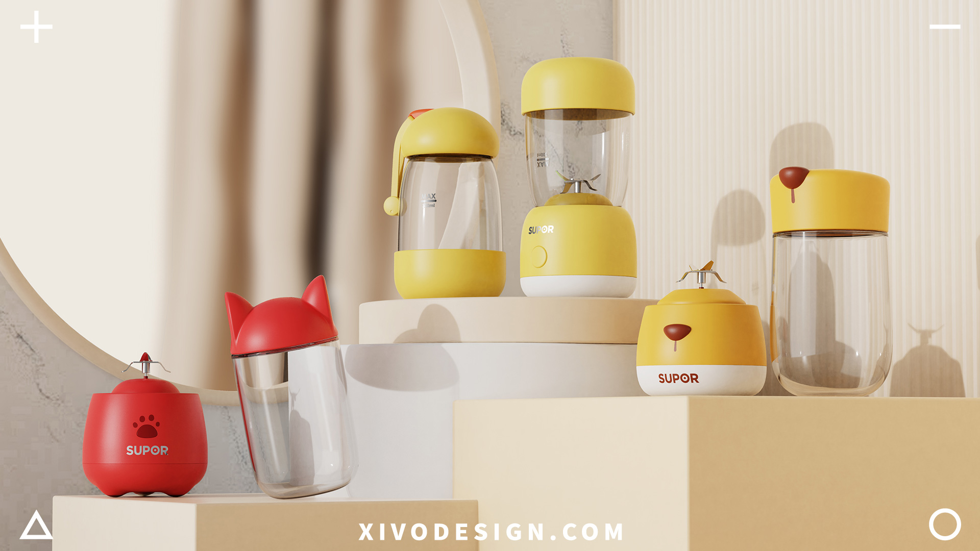 household electrical appliances，small home appliances，kitchen，SUPOR，Good simple geometry，be younger，an electric appliance，Home，