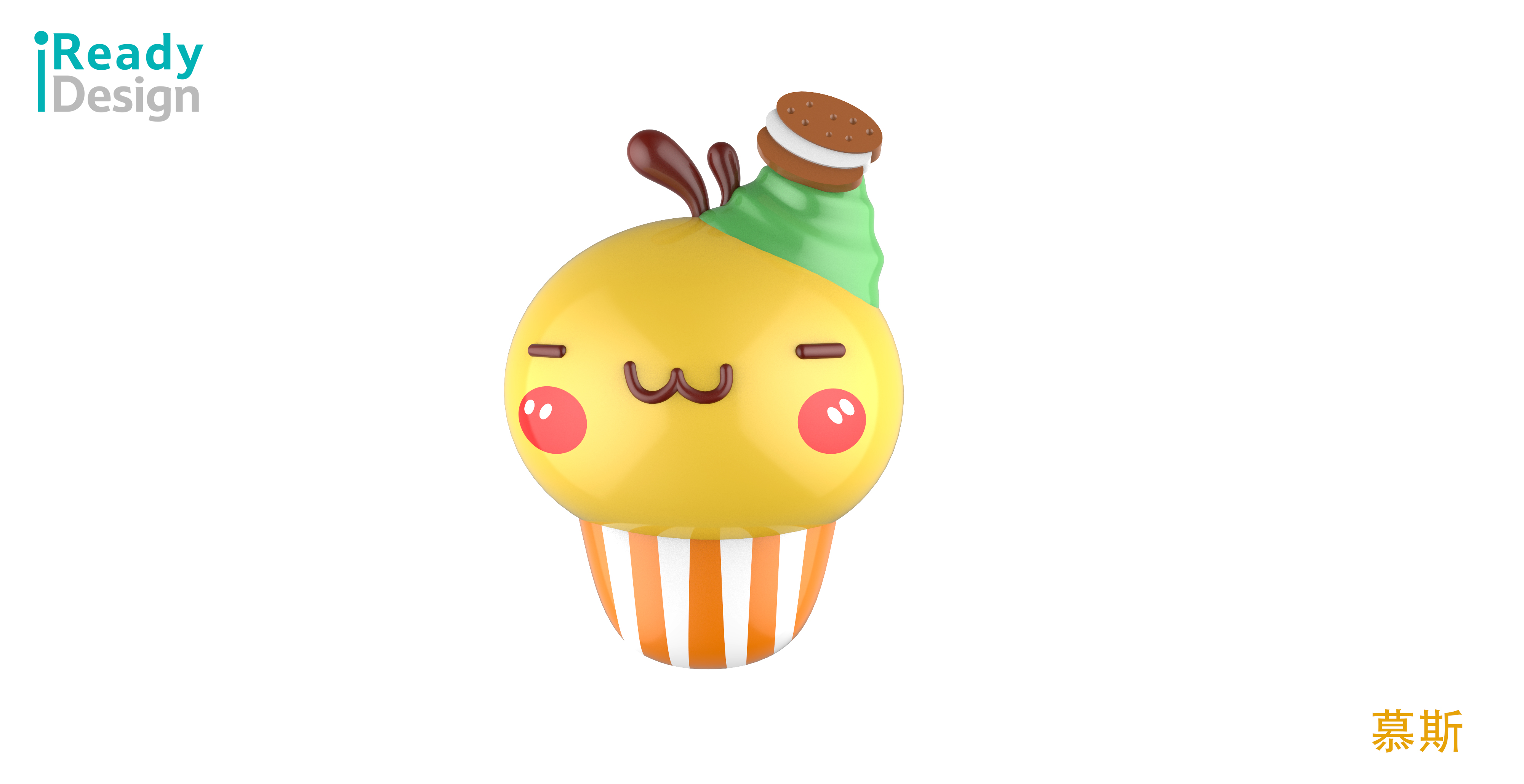 Mousse Cake，Cake，3D paste，lovely，Cartoon，gift，Promotional products，