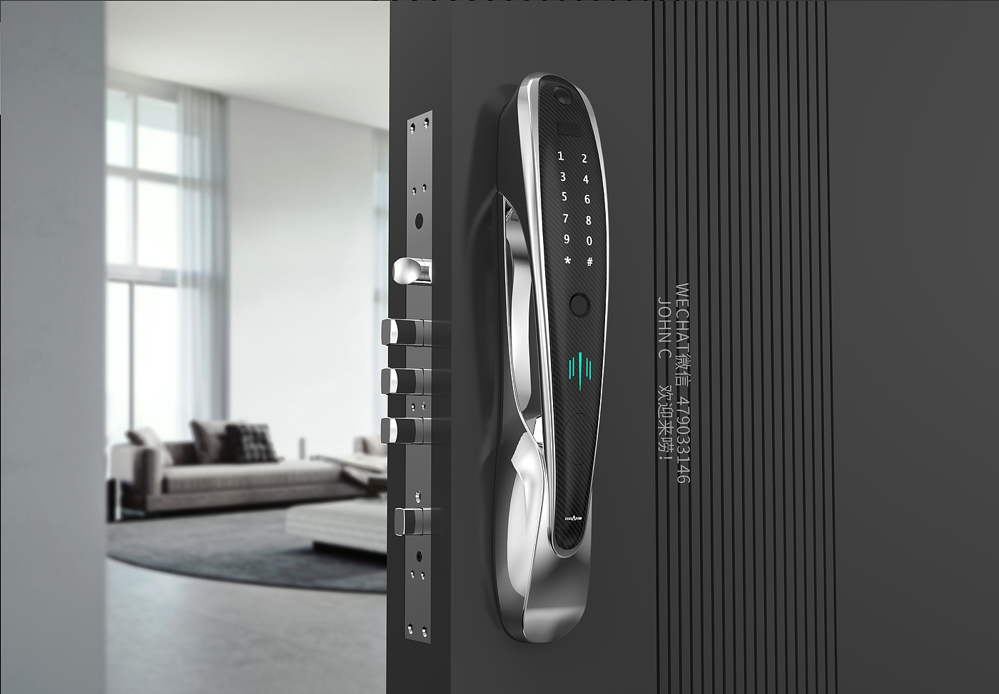 Intelligent lock design，
