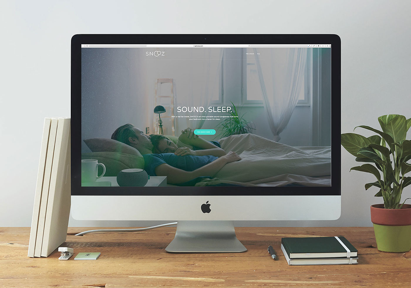 snooz，Acoustic noise machine，Help sleep，Knitted fabric，Wireless intelligent Bluetooth，