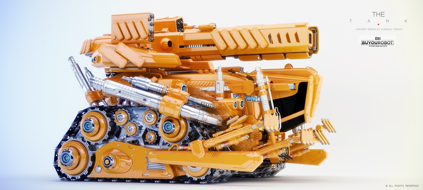 Tank，arms，conceptual design，