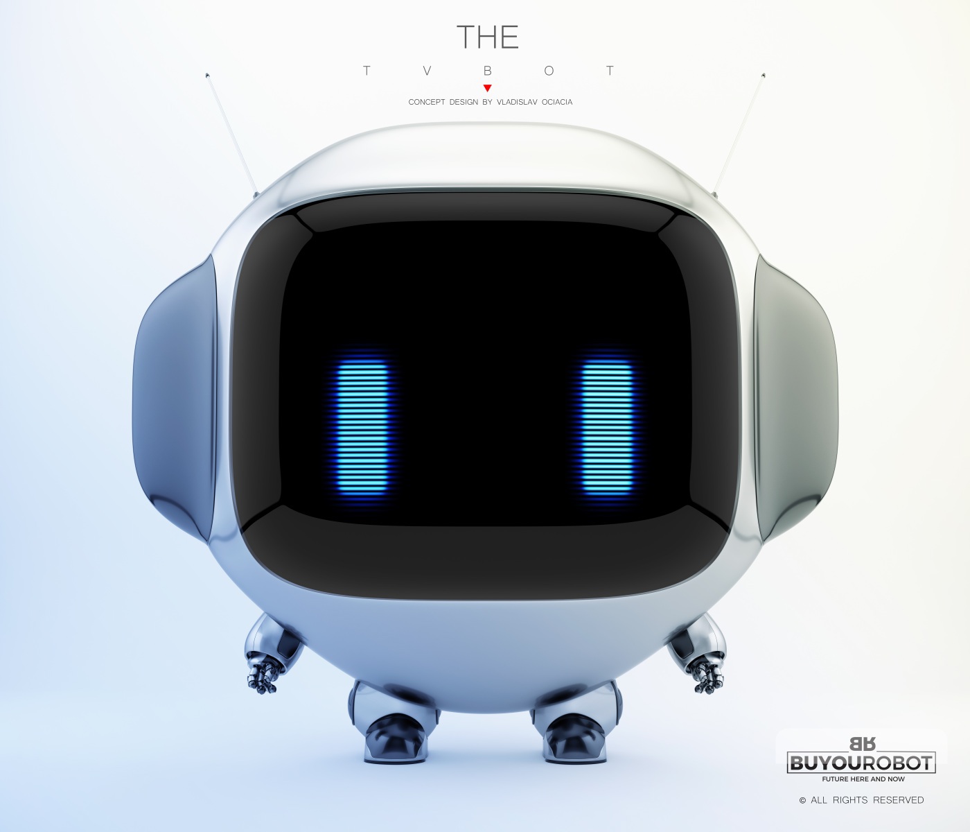 lovely，tv，TV robot，conceptual design，
