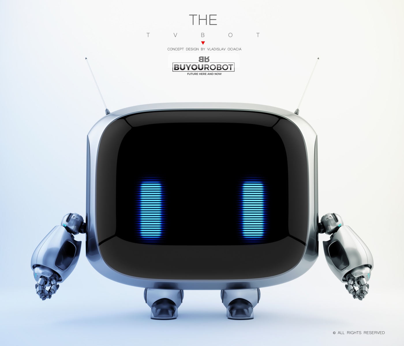 lovely，tv，TV robot，conceptual design，