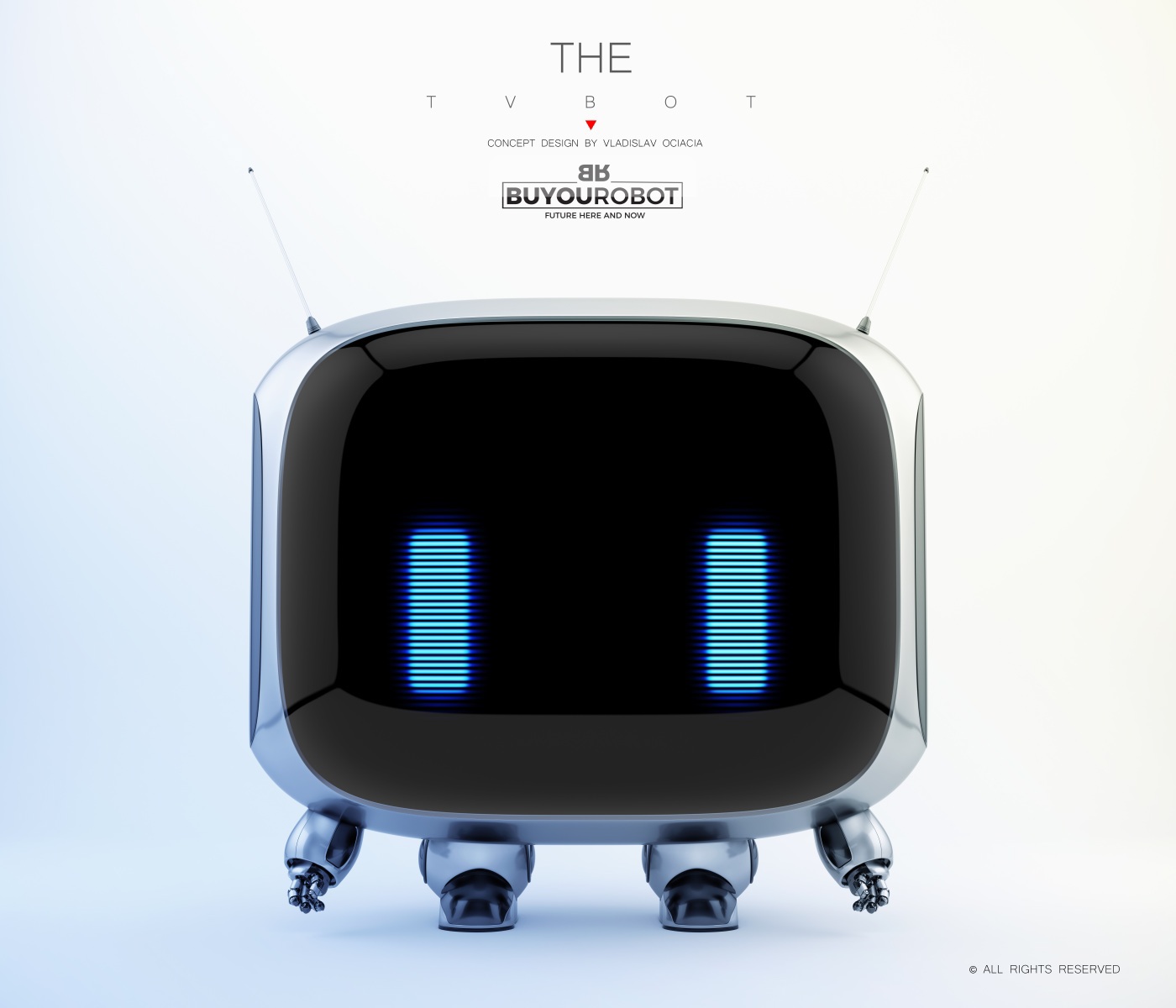 lovely，tv，TV robot，conceptual design，