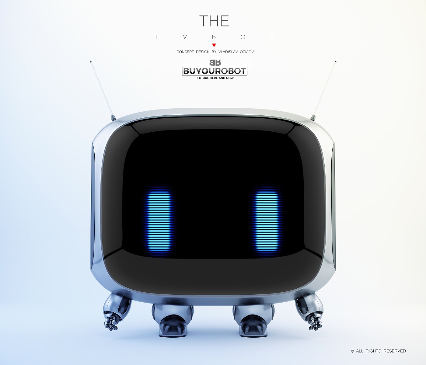 lovely，tv，TV robot，conceptual design，