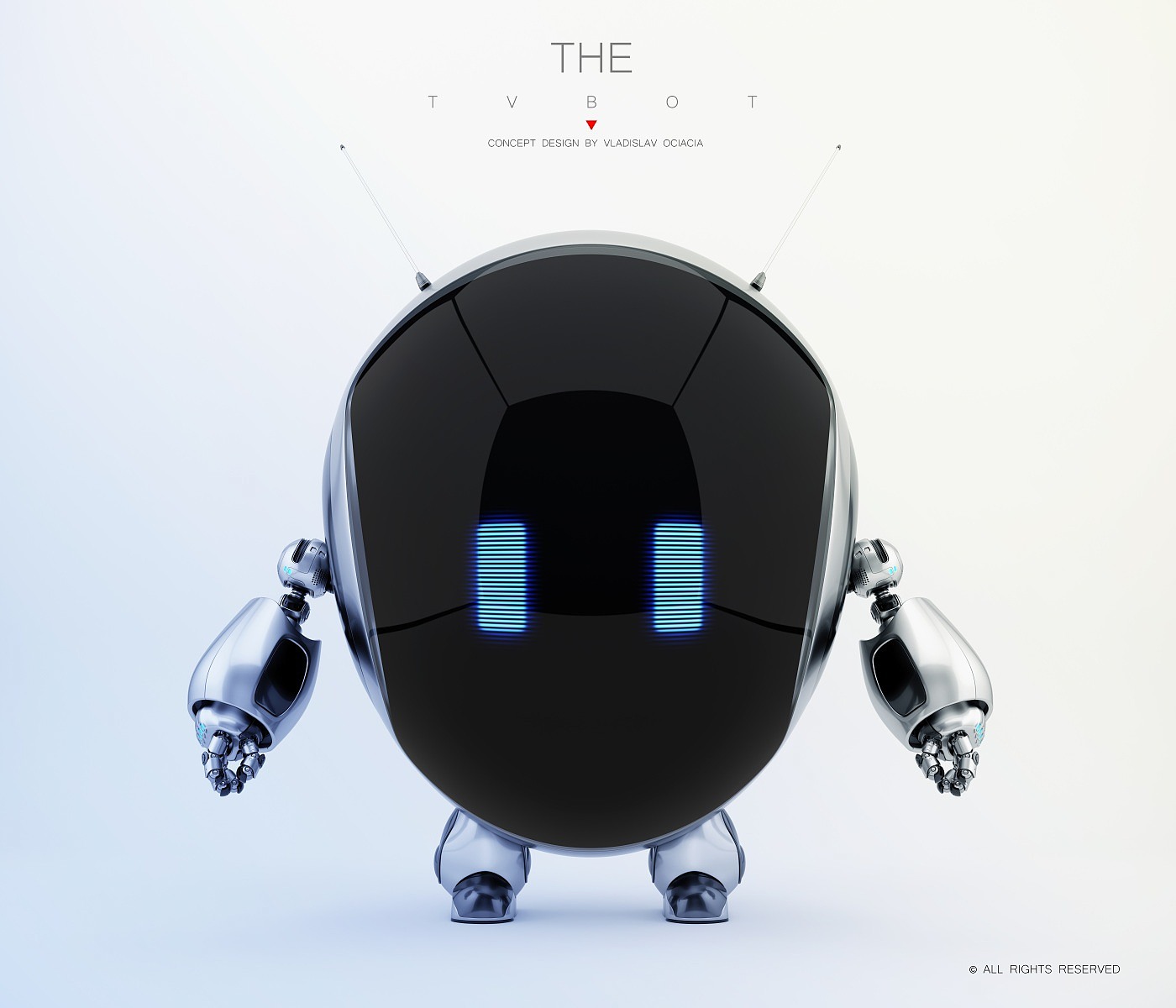 lovely，tv，TV robot，conceptual design，