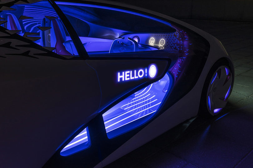 丰田，concept-i，智能，汽车，