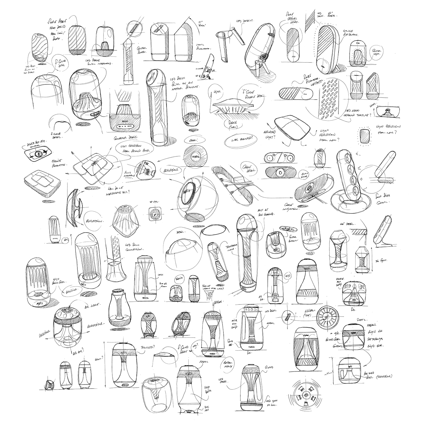 Wireless speaker，conceptual design，