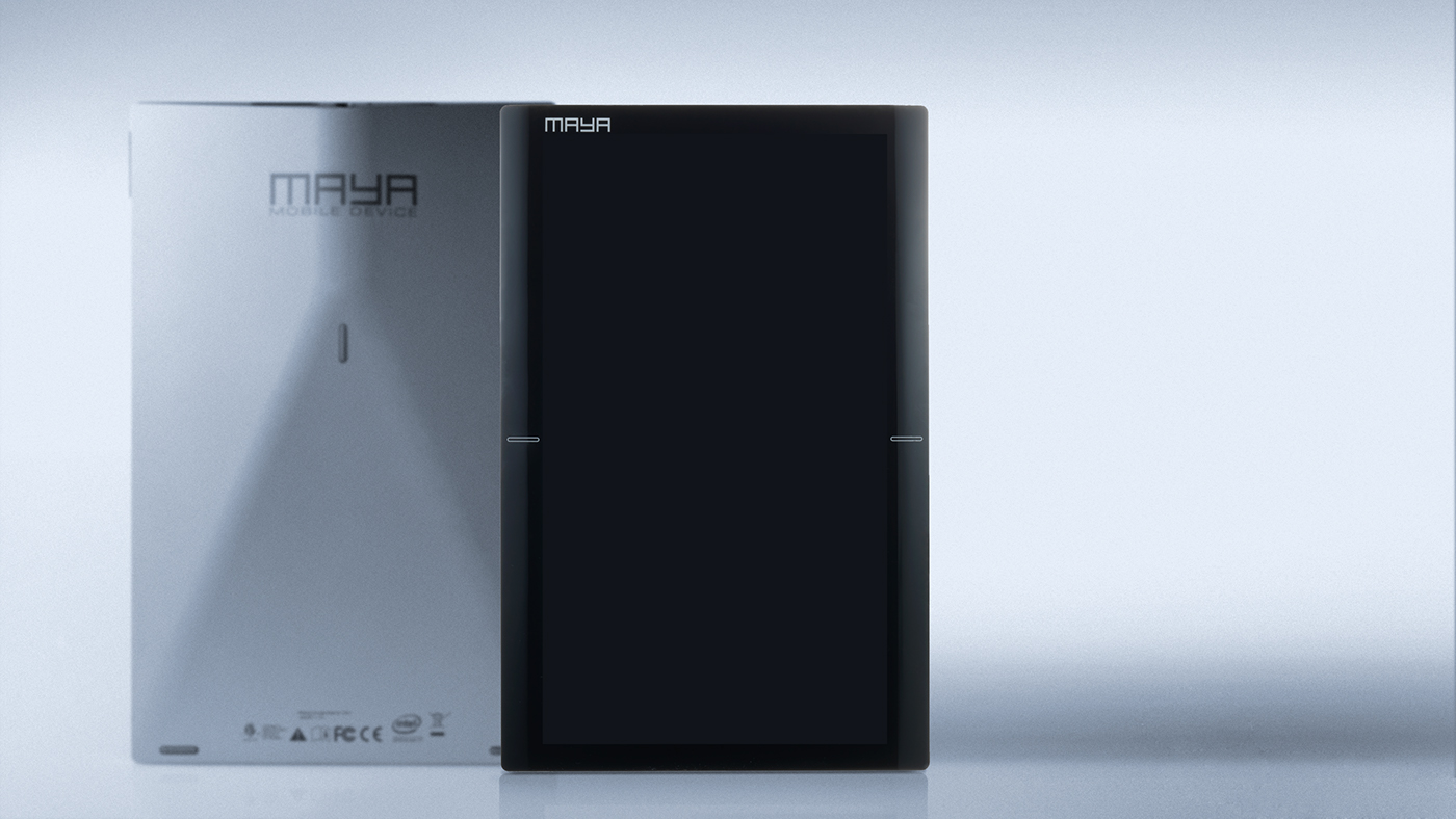 Maya e-book reader，Appearance design，