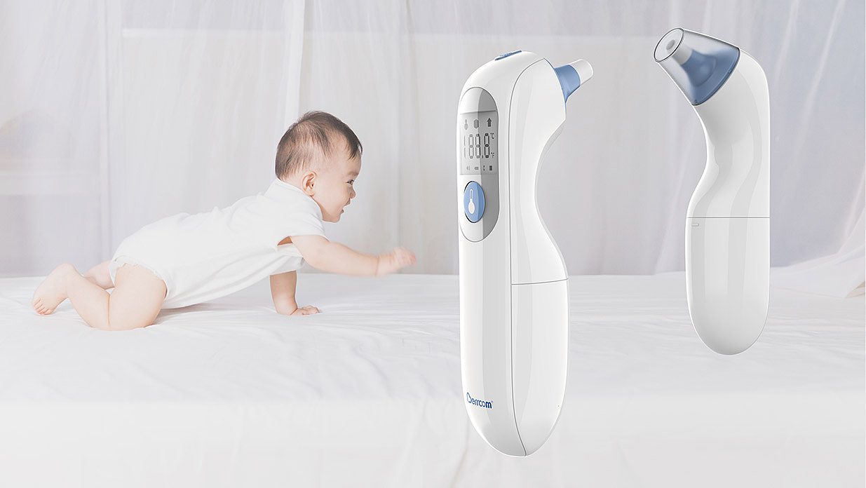 Ear thermometer design，