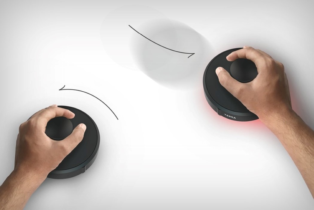 axis，Game handle，Intelligent modularization，Plastic matte black，