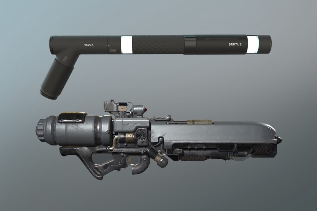 axis，Game handle，Intelligent modularization，Plastic matte black，