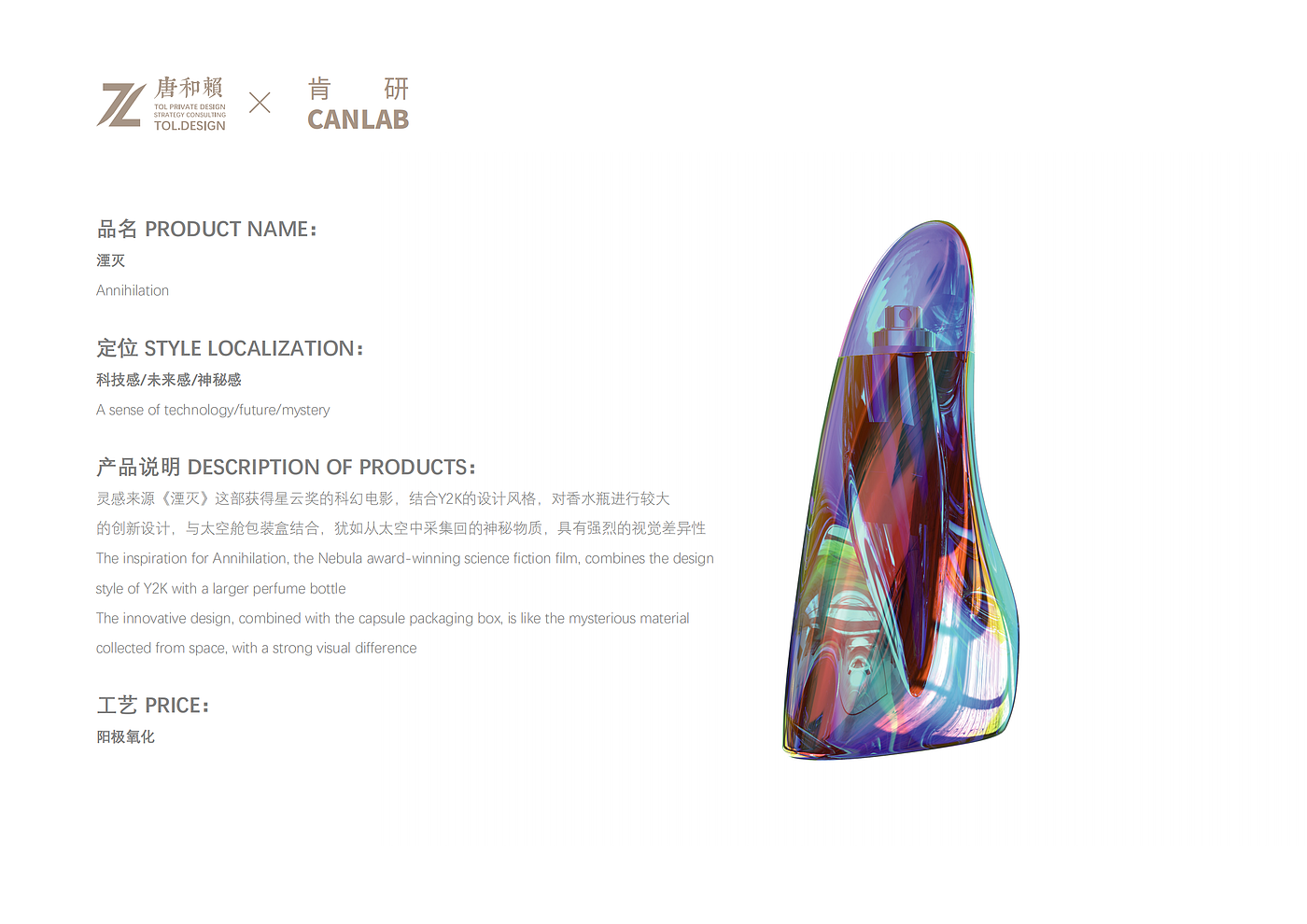Perfume bottle，