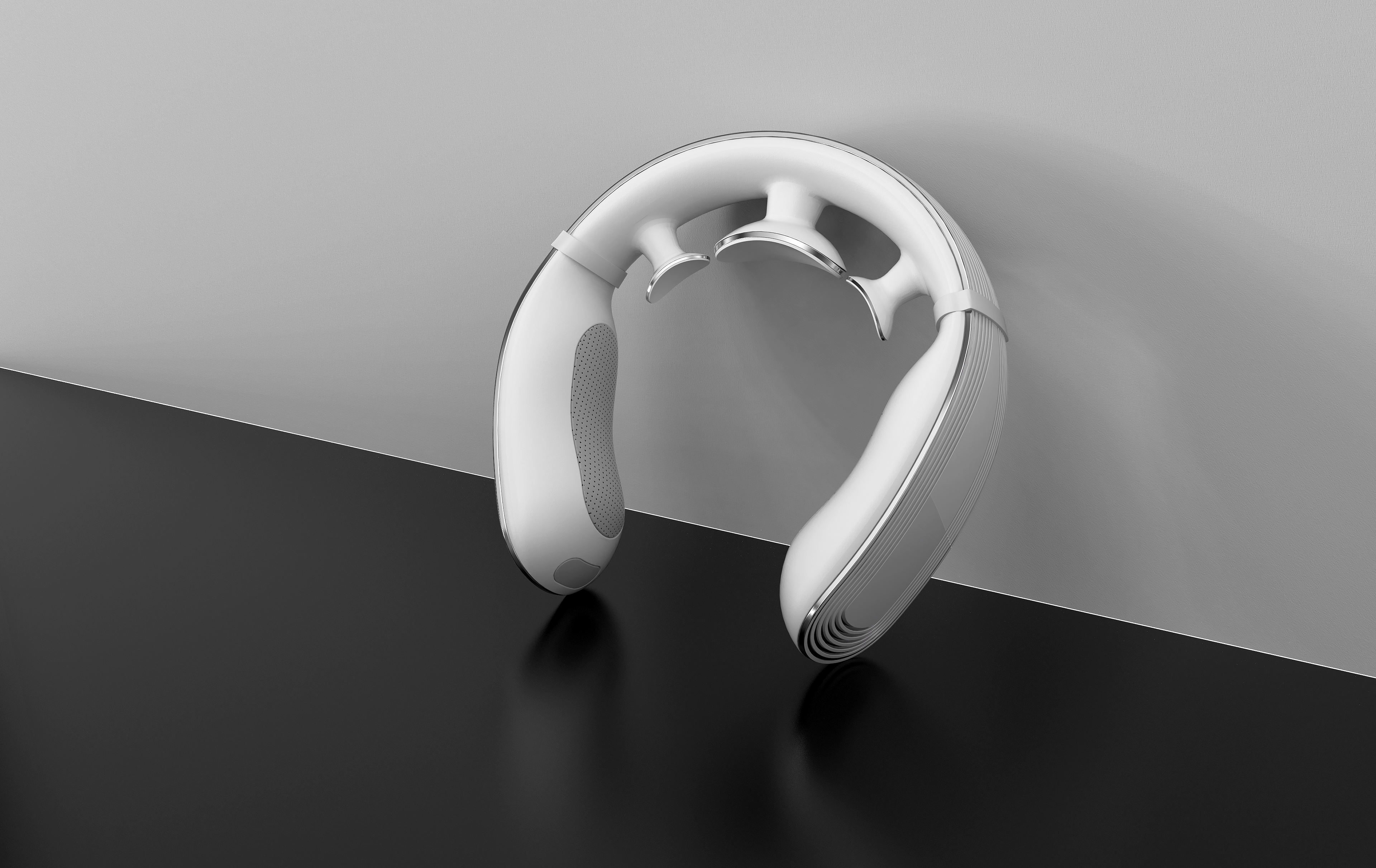 Neck massage instrument, massage，