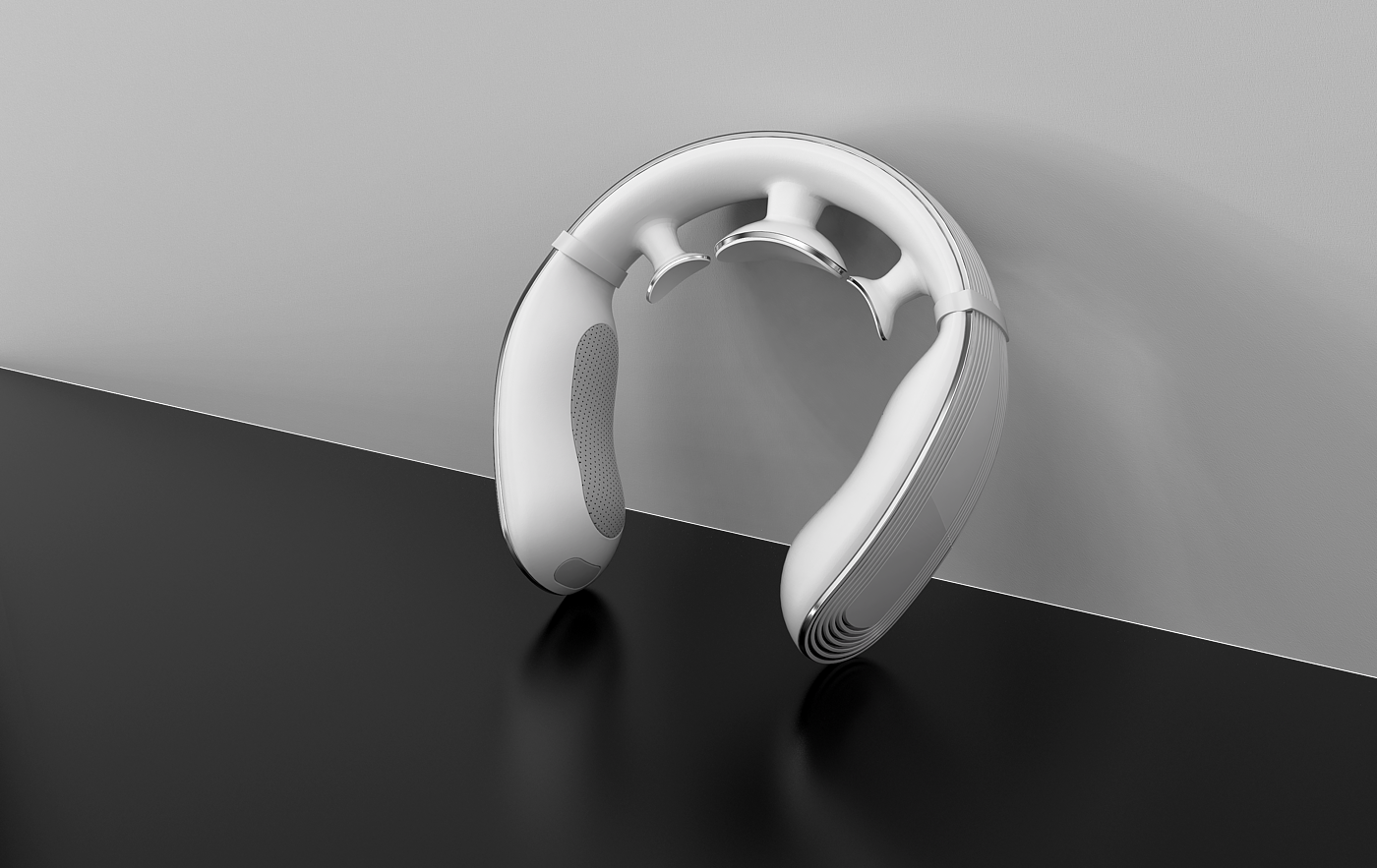 Neck massage instrument, massage，