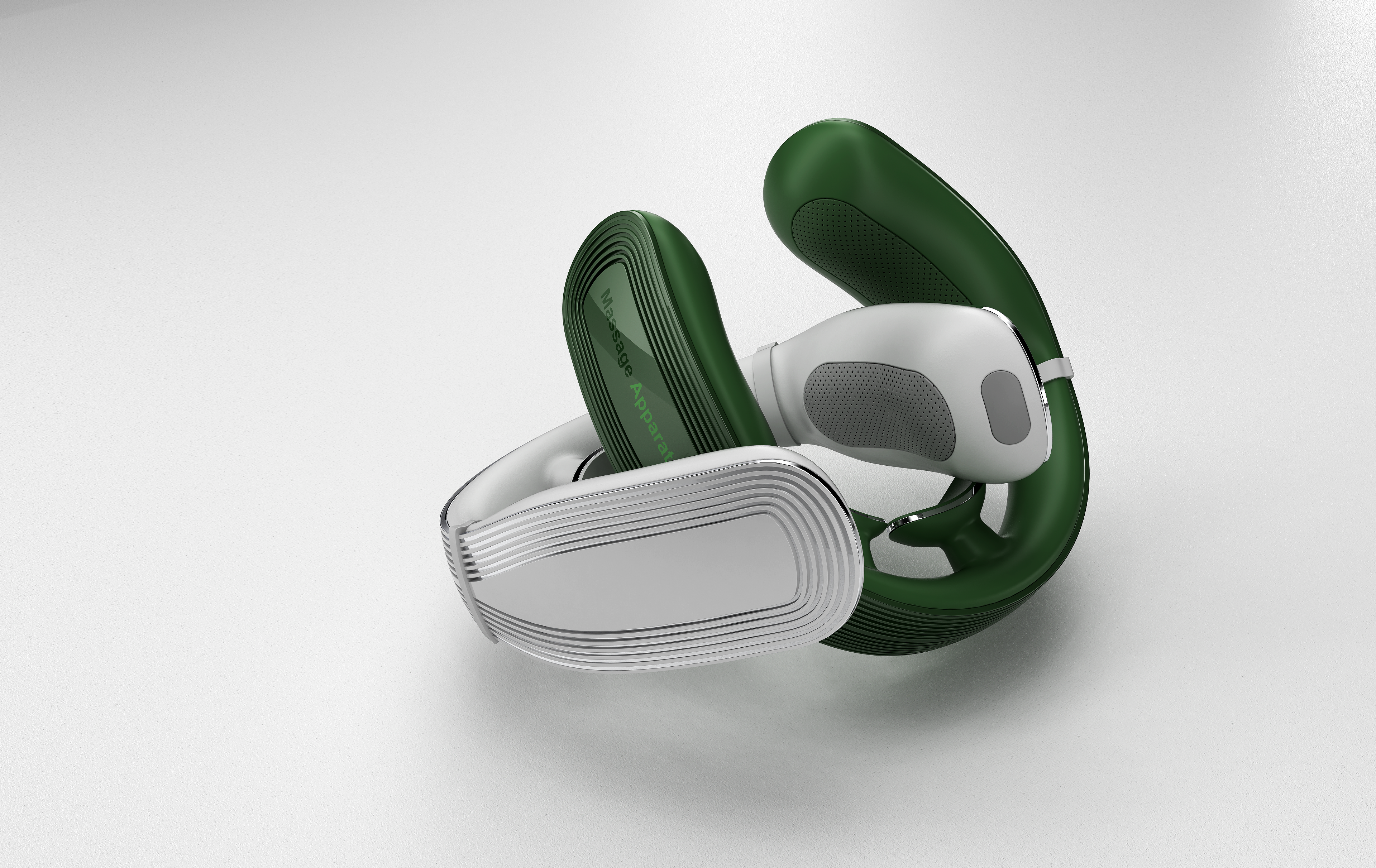 Neck massage instrument, massage，