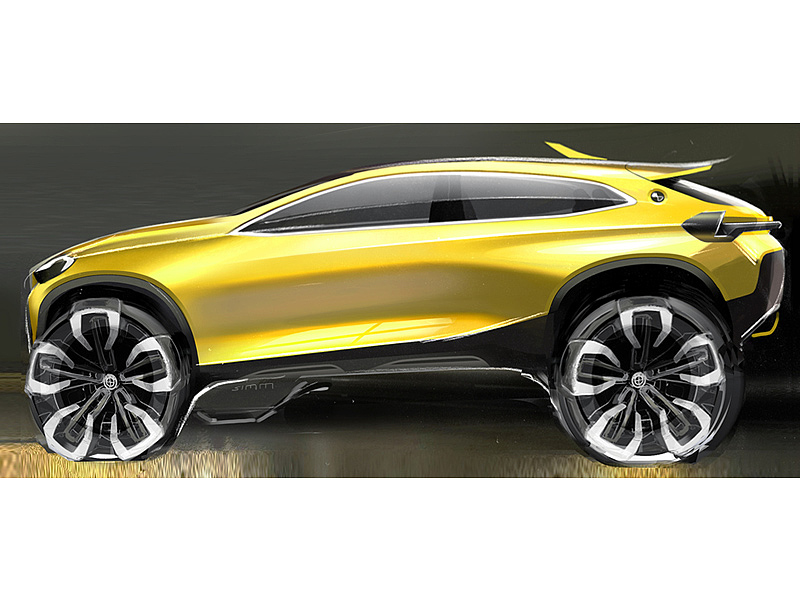 Hand drawn，automobile，industrial design，Line，